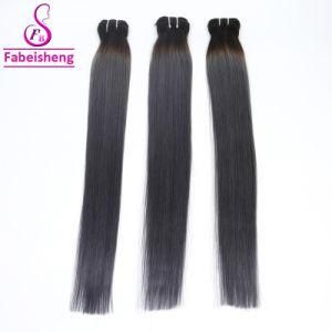 No Tangle No Shedding Straight Wholesale Brazilian Silver Ombre Grey Hair