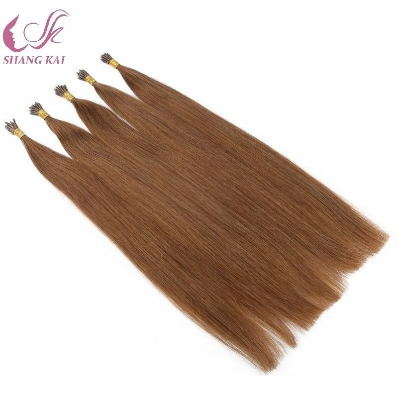 Wholesale Best Quality Double Drawn Russian Nano Ring Hair Extensions with Good Price