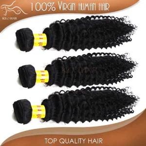 Mix Length 10-30inch 100% Cheap Unprocessed Peruvian Hair, Deep Curly Hair Virgin