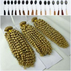 22&quot; Afro Twist Kinky Curly Human Hair Braids Women&prime;s Hair