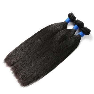 No Tangle Cheap Factory Price Unprocessed Wholesale Virgin Brazilian Hair Straight Bundles and Closure Free Part