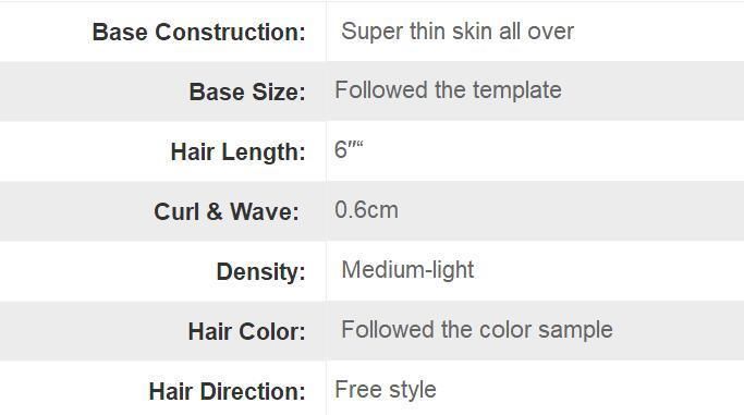 Uni Sex Full Hair Piece - Afro Wigs No. 1 Choice Best Product Long Lasting and Invisible Hair Replacement