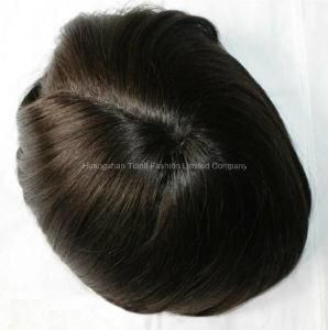12&quot; Popular Remy Human Hair Accessories Full PU Toupee #1