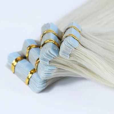 High Quality 12A 100% Raw Remy Tape in Human Hair Extension