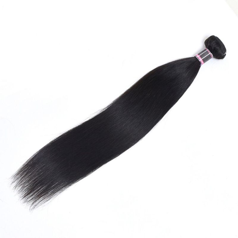 Straight Remy Hair Extensions Brazilian Human Hair Bundles 16 Inches T1b/613