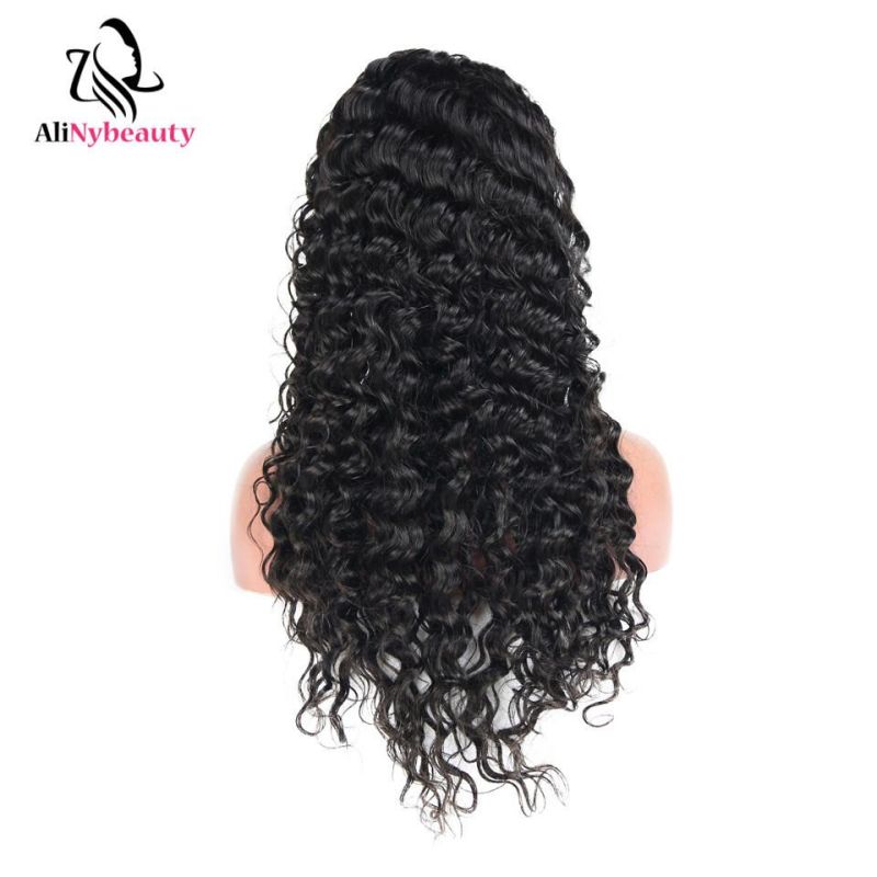 Lace Front Wig Deep Wave Brazilian Human Hair