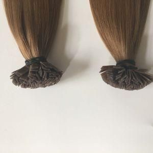 3# Pre Bonded Flat Nail Tip Brazilian Virgin Remy Human Hair Extensions