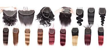 Women Hair Ombre 3 Bundles 8-30"Inch T1b/27 Brazilian Straight Remy Human Hair Weave