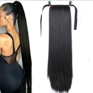 Classic Silky Straight Synthetic Hair Lace Front Wigs High Temperature Fiber Middle Part for Women Wigs