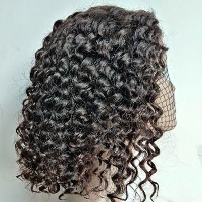 Wholesale Price Brazilian Hair Deep Wave Water Wave Human Hair 4*4 Bob Wig