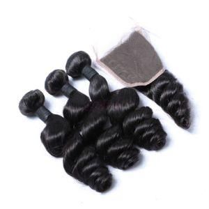 Peruvian Loose Wave Double Weft Virgin Hairs