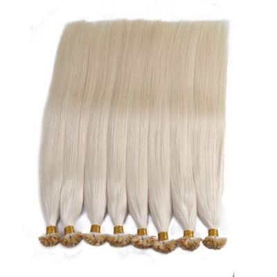 Kaki Hair High Qual Human Hair Extension 26 Inch Flat Tip Hair