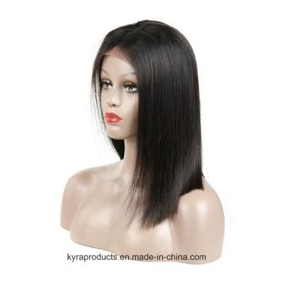 Real Photo 2018 New Design Virgin Malaysian Human Hair Glueless Silk Top Full Lace Front Wig