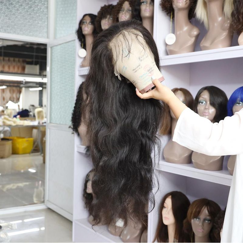 HD Transparent Lace Front Human Hair Wigs 13X6 180% Brazilian Body Wave Lace Frontal Wig with Baby Hair Remy Princess