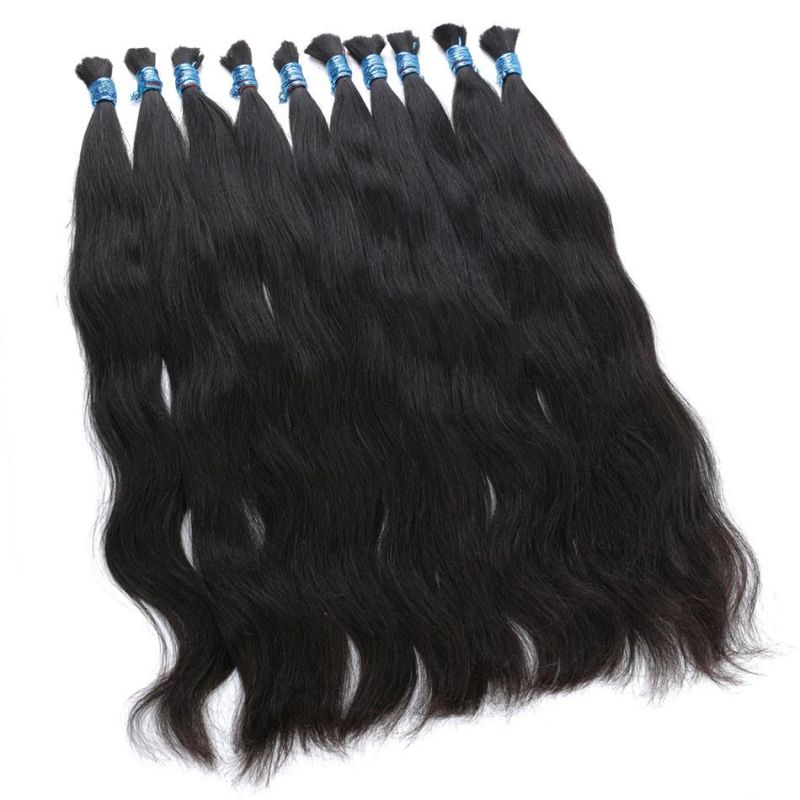 18inch 100% Human Braiding Hair Bulk Machine Made Remy Straight No Weft Bundles Natural Braiding Hair Extensions