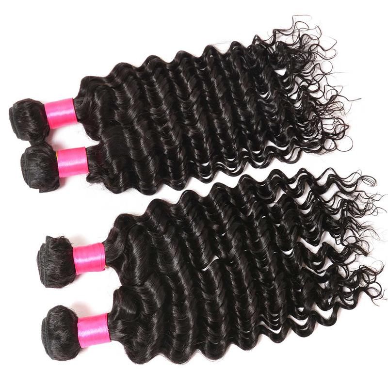 10A Remy Brazilian 100 Human Hair Weave Bundles