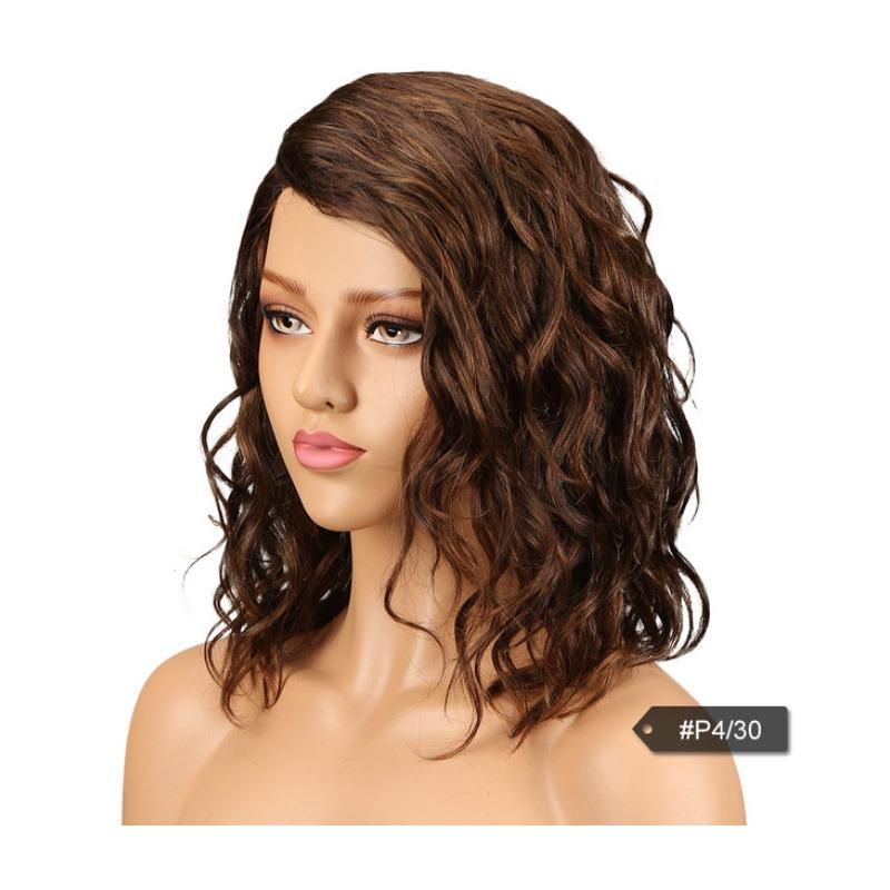 Wholesale Ombre Lace Frontal Kinky Curly Human Hair Wigs
