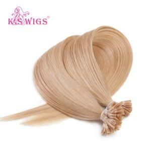 Nail Hair Extension Peruvian Human Hair