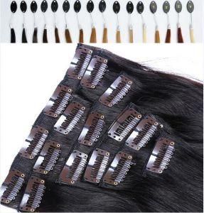 Natural Lace Clip in Hair Extension Brazilian Hair