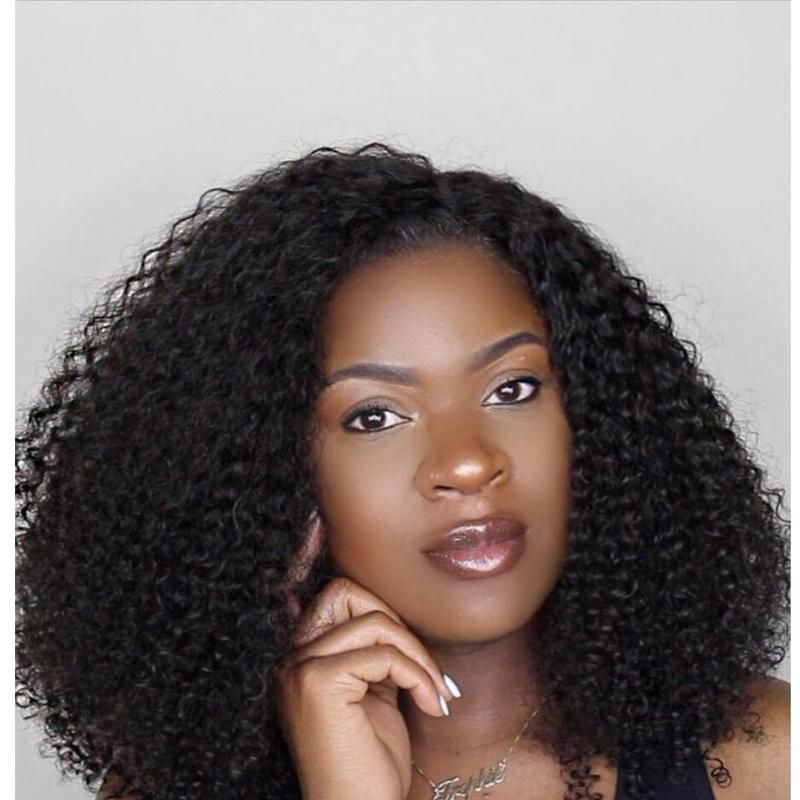 Kbeth Afro-Hair Curly Wig for Black Girls Fashion Individual Most Hot Sale Long Lasting 2021 Trendy Brazilian Full Lace Custom 20 Inch Human Hair Wigs