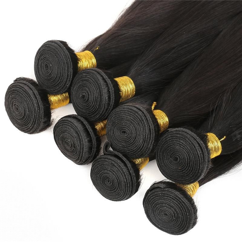 Top Quality Unprocessed Indian Virgin Remy Human Hair Extension Straight Natural Hair