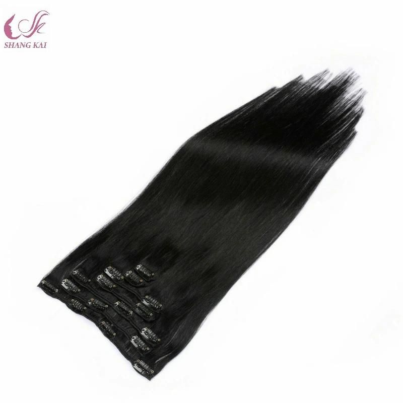 Virgin Brazilian Remy Hair Extension Cheap 100% Human Hair Clip in Hair Extension