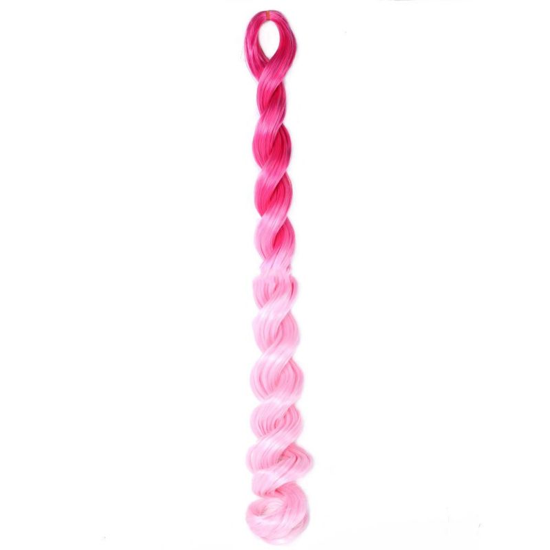 20inch Sea Body Jumbo Braids Deep Wave Crochet Hair Extension #Three-Colour