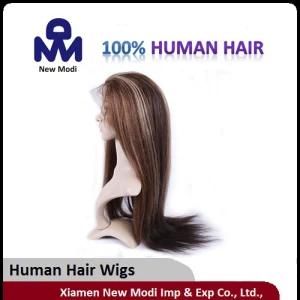Chinese Human Hair Lady Full Lace Wig