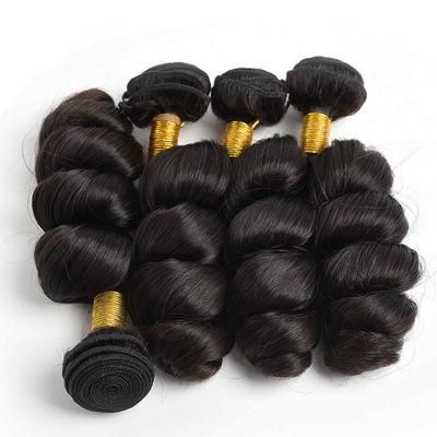 Kbeth Xuchang Hair Factory 10A Unprocessed Virgin Loose Wave Human Hair Bundles, Virgin Raw Brazilian Hair Double Drawn Wholesale