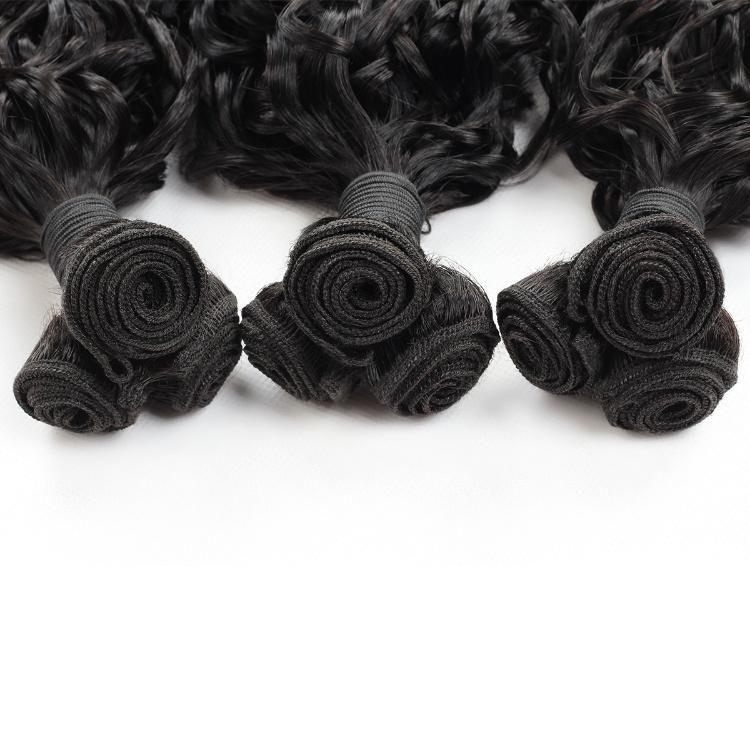Double Drawn Kinky Curly Funmi Hair Bundles Wholesale Hair Extensions