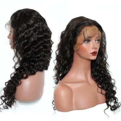 100% Human Hair Brazilian Loose Wave Full Lace Wig