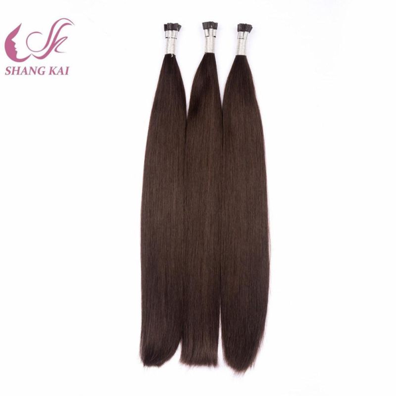 Double Drawn Brazilian Tiny Tip Ponytail Hair Extensions