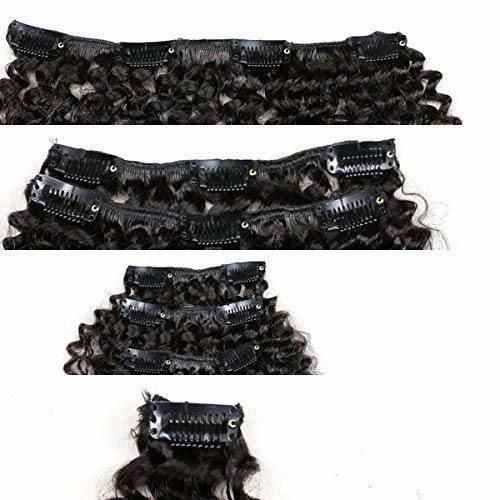 Kbeth Human Hair Extension with Clips for Black Women Gift 2021 Fashion Clip Tape in Hair Extensions 100% Natural Human Hair Extensions