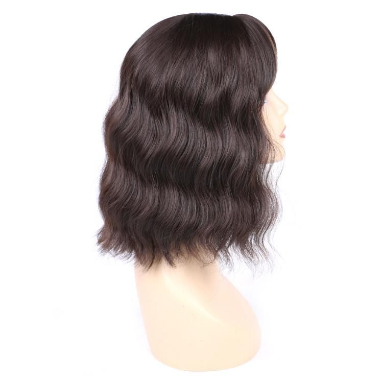 Wholesale Ombre Brown Water Wave Short Bob Synthetic Hair Wigs