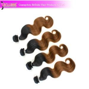 Body Wave Mixed Color Brazilian Human Hair Weft