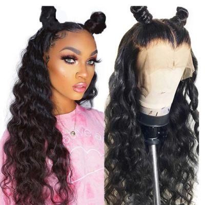 Kbeth Addictive Glueless Deep Wave 28 30 Inch Curly Wave Lace Front Human Hair Wigs for Black Women Brazilian Frontal Wig Plucked