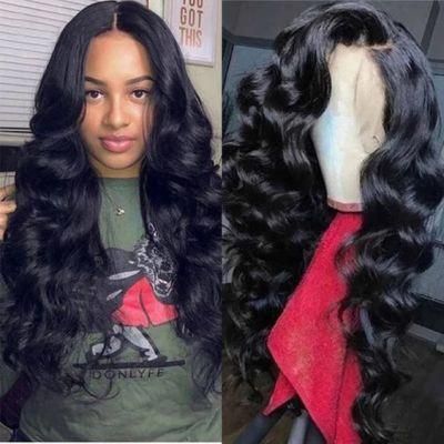 Loose Wave Lace Front 4X4 Wigs with Closure Brazilian Remy Hair Pre Plucked Loose Wave Hair Wig 30 Inch 13X4 Lace Front Human Hair Wig 26 Inch