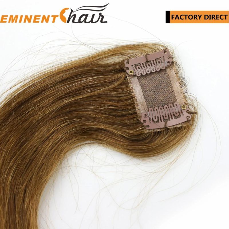 Mono Base European Hair Women Hair Topper