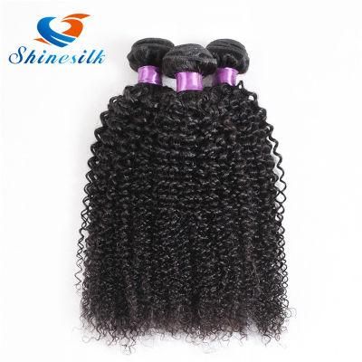 Hair Extension Peruvian Kinky Curly Hair Bundles 100% Remy Human Hair Weaves for Curly Wigs No Shedding and No Tangle