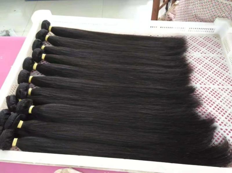 Hair Bundles Virgin Silky Straight Brazilian Human Hair Wigs