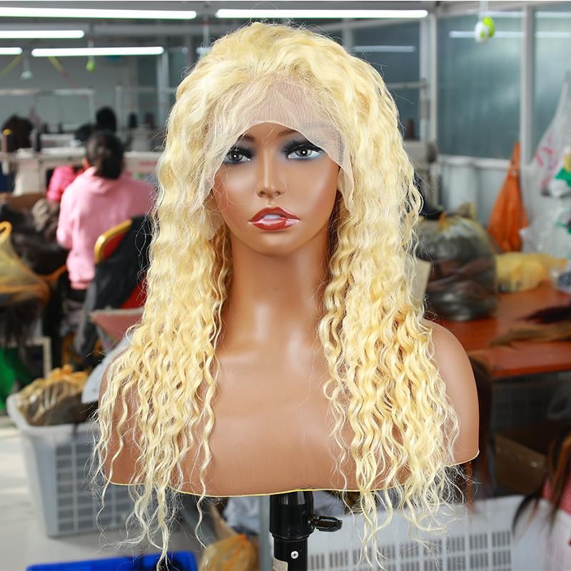 High Quality Blonde Wig 100% Human Hair 13*4 Lace Front Wig