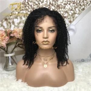 100% Brazilian/Indian Virgin/Remy Human Hair Full/Frontal Lace Wig with Tangle Free