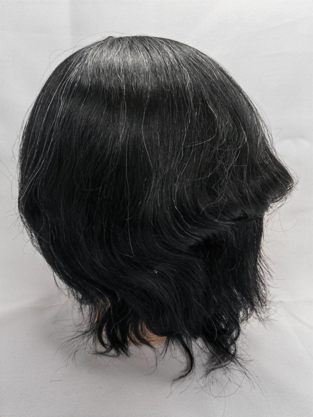 2022 Comfortable Injected Poly Grow-Looking Most Natural Custom Made Human Hair Wig