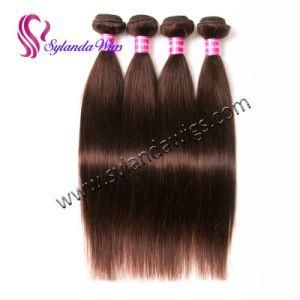 Sylandawigs #2 Straight Brazilian Remy Human Hair Weft 3 Bundles with Free Shipping