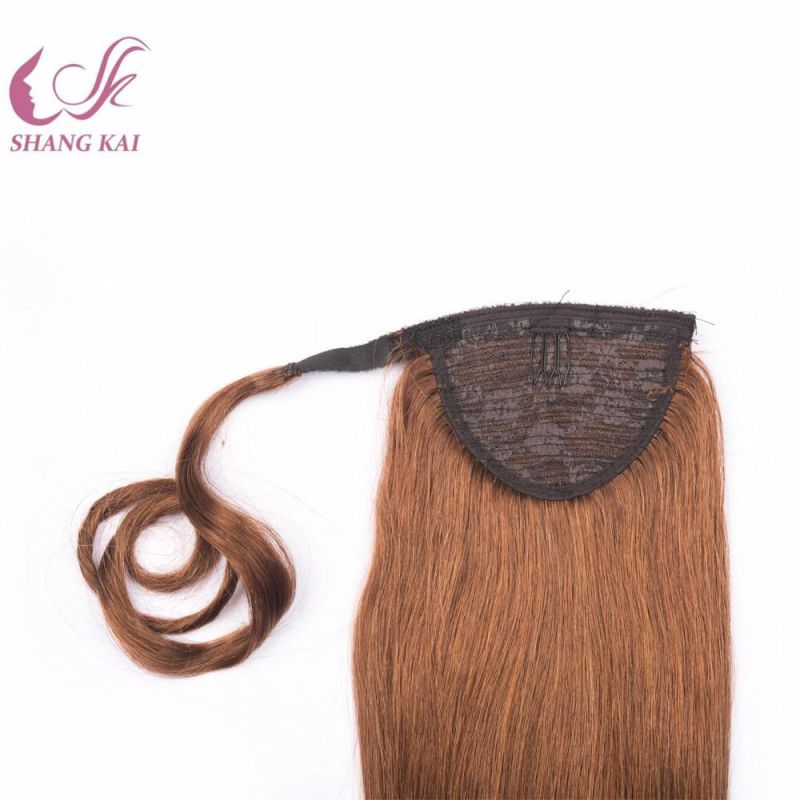 Ponytail Hair European Human Hair Ponytail Hair Extension