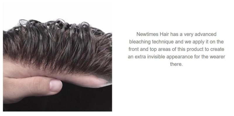 Look Natural Ultimate Hair Replacement Men′s Wig