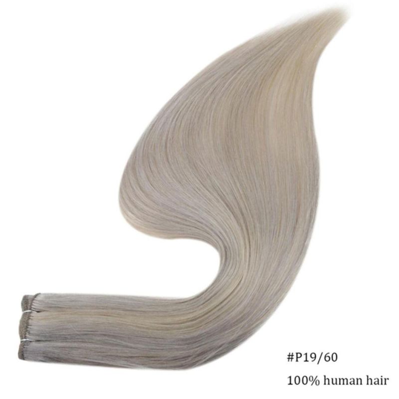 Hair Weft Extensions Brazilian Human Hair 14-24" Soft Hair Bundles for Women Hair Weaves Hair Extensions