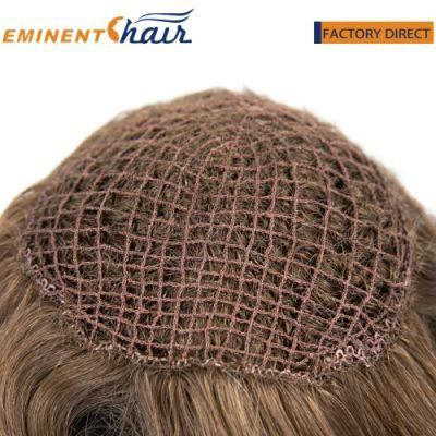 Human Hair Integration Women&prime;s Hair Prosthesis Toupee