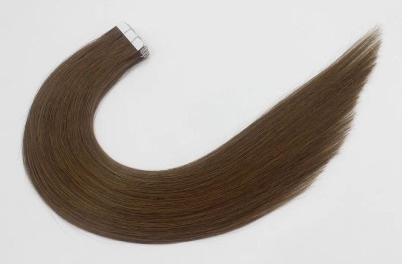 Tape in Extensions Brazilian Straight Human Hair Bundles 4 Color Remy Human Hair Extensions