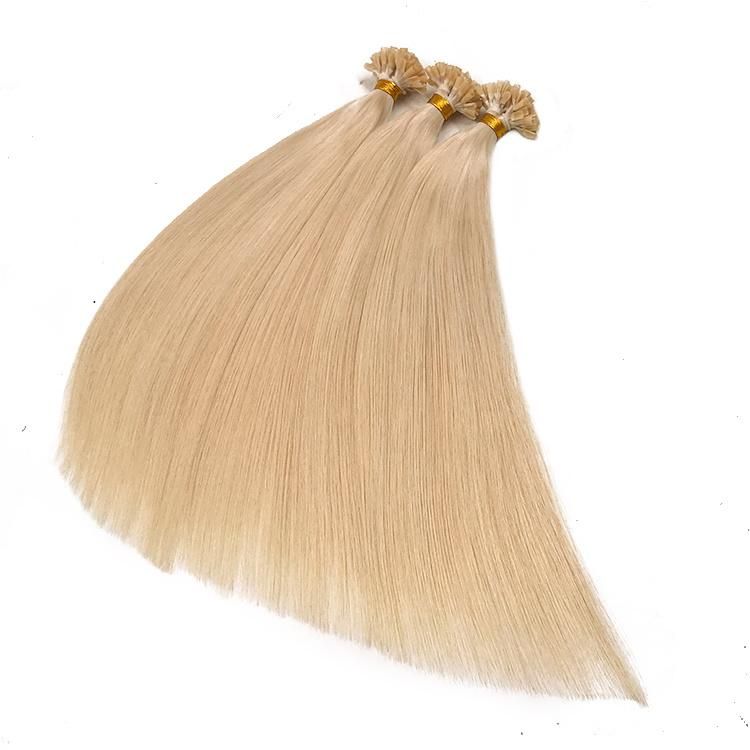 Blonde Double Drawn U Tip 12A Virgin Human Hair Extensions #24